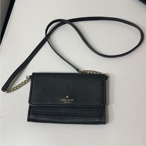 Kate Spade Cobble Hill Gracie Leather Crossbody Black